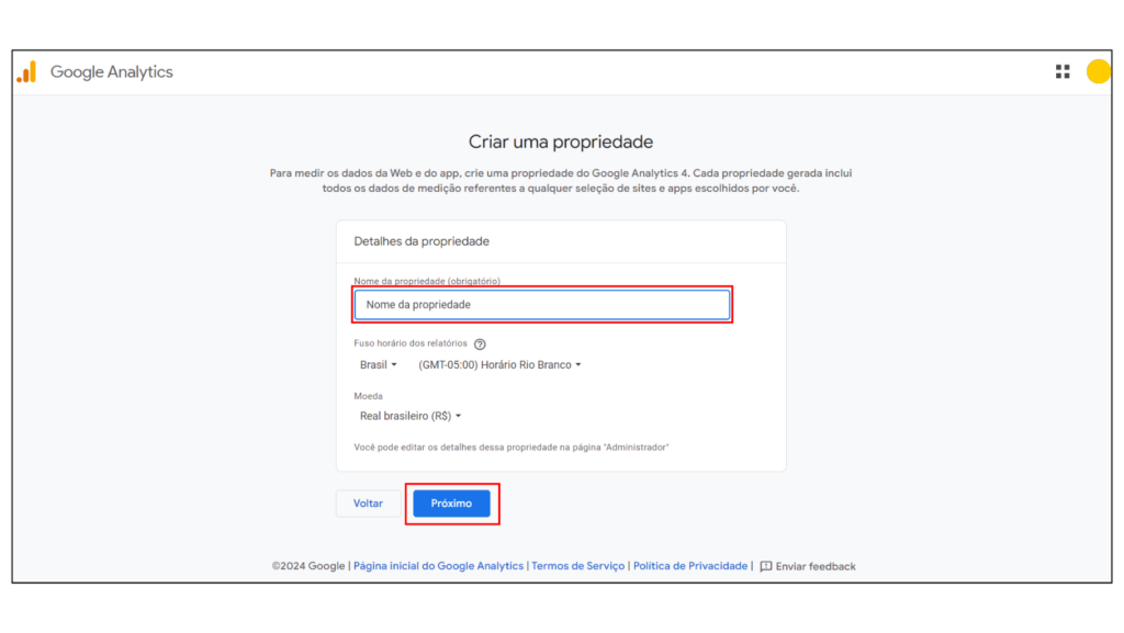 Como criar uma conta no GA4